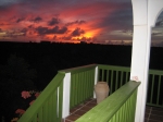 Panoramic Sunset View from Cottage
